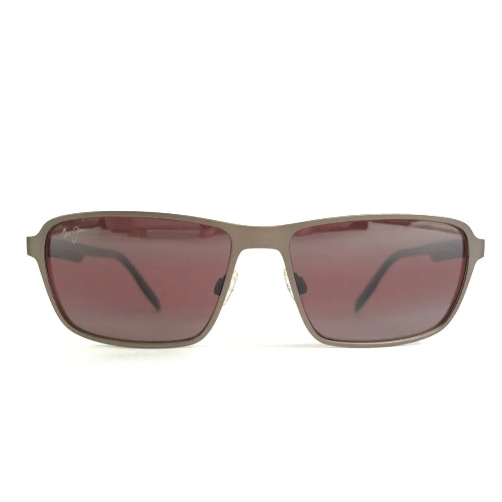 Maui Jim Sunglasses GLASS BEACH MJ748-22A Gray Frames with Maui Rose Lenses